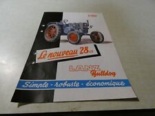 Lanz 2806 bulldog d'occasion  Expédié en Belgium