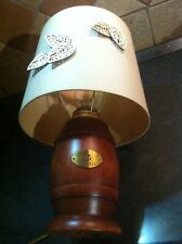 Lampada tavolo legno usato  Val di Nizza