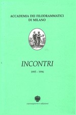 Incontri a.a.v.v. 1996 usato  Cambiago