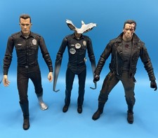 Lote de 3 bonecos de ação NECA Terminator T-1000 e T-800 Tanker Truck Pursuit comprar usado Lote de 3 bonecos de ação NECA Terminator T-1000 e T-800 Tanker Truck Pursuit comprar usado  Enviando para Brazil