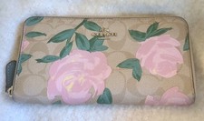 Coach accordion zip for sale  Yacolt