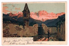Litho künstler postkarte gebraucht kaufen  Windorf
