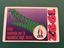 Tessera partito movimento usato  Zelo Buon Persico