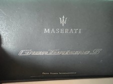 Maserati carte stampa usato  Roma