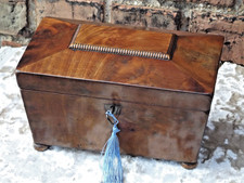 Tea caddy two for sale  LOUTH