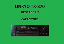 Receptor estéreo ONKYO TX-870 KIT DE REPARACIÓN - todos los condensadores comprar usado  Enviando para Brazil