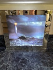 Vintage lighthouse mirrored for sale  San Mateo