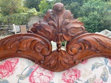 Mahogany headboard super for sale  ELLESMERE