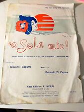 Spartito originale sole usato  Forlimpopoli