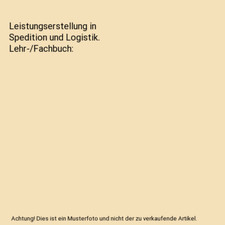 Leistungserstellung spedition  gebraucht kaufen  Trebbin