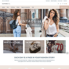 Design de site de loja de roupas com hospedagem e instalação VPS grátis, usado comprar usado  Enviando para Brazil