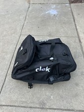 Bagagem acolchoada Clek com rolos ótima para viagem aérea de assento de bebê, carrinho ++ comprar usado  Enviando para Brazil