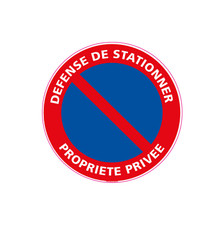 Panneau défense stationner d'occasion  Cambrai