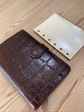ORGANIZADOR-LIVRO DE BOLSO AMOREIRA MUITO RARO CONHAQUE COURO NILO-FILOFAX TAMANHO DE BOLSO comprar usado  Enviando para Brazil