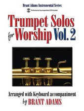 Usado, TRUMPET SOLOS FOR WORSHIP, VOLUME 2: ARRANGED WITH By Brant Adams **Excellent** comprar usado  Enviando para Brazil