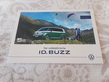 2026 Volkswagen VW ID.BUZZ Prospekt Brochure 5 / 2025 12 pgs niemiecki długi. na sprzedaż  PL