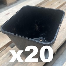 20x black plastic for sale  WELLINGBOROUGH