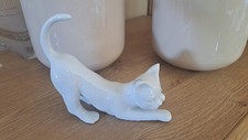 Streckende katze porzellan gebraucht kaufen  Pfronten