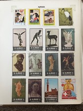 Collection ajman stamps for sale  LONDON