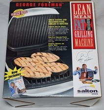 Usado, Antigo George Foreman Grill Extra Grande Tamanho Familiar Salton GR20CB comprar usado  Enviando para Brazil