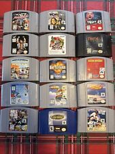 Lote de 15 juegos N64 paquete Nintendo 64 cartucho venganza Star Wars Mario Turok Wcw segunda mano  Embacar hacia Argentina