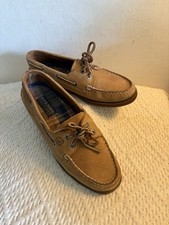 Sapatos femininos Sperry Top-Sider de couro barco Saara 7M 9155240 sola de mel comprar usado  Enviando para Brazil