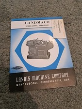 Landmaco threading machines for sale  Chicago