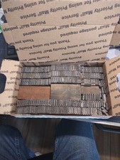 Letterpress type for sale  Flagtown