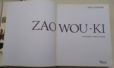 Zao wou usato  Italia