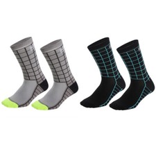 2 pares de meias de ciclismo ciclismo ciclismo bicicleta esportes tornozelo XC MTB cinza preto comprar usado  Enviando para Brazil