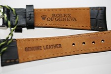 Rolex uhrenarmband schwarz gebraucht kaufen  Uhingen