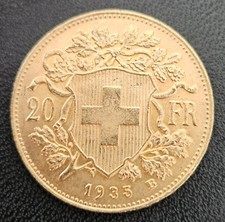 Franken vreneli 1935 gebraucht kaufen  Kamen