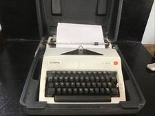 Vintage portable olympia for sale  GREAT YARMOUTH