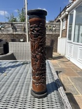 Hand carved bamboo for sale  PORTSMOUTH
