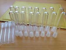 Plastic test tubes for sale  LEICESTER