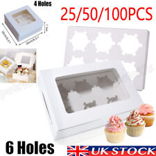 100pcs cupcake boxes for sale  WORCESTER