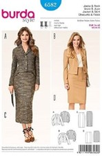 6582 patron burda d'occasion  France