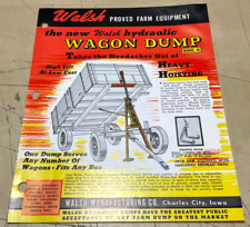 Vintage original walsh for sale  Naperville