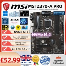 Msi z370 pro for sale  MANCHESTER