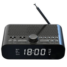 Usado, Clock Radio Battery Operated Radio Portable DAB FM Radio for Home Outdoor Gift comprar usado  Enviando para Brazil