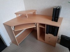 Eckschreibtisch buche dekor gebraucht kaufen  München