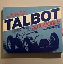 Talbot automobile geschichte gebraucht kaufen  Bernau a.Chiemsee