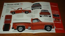 1974 Chevy Truck Original Imp Folheto Especificações Informações 73 74 75 454 C10 Pick Up, usado comprar usado  Enviando para Brazil