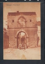 Cartolina sulmona porta usato  Italia