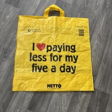 Netto yellow plastic for sale  RAMSGATE