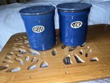 Denby midnight lidded for sale  HOUNSLOW