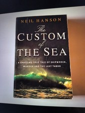 Brochura The Custom of the Sea - Neil Hanson.  Naufrágio, assassinato, último tabu comprar usado  Enviando para Brazil