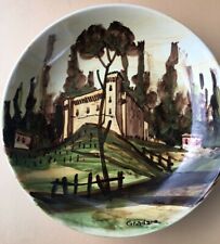 Piatto ceramica ciccoli usato  Roma