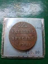 Norway 1832 skilling for sale  Punta Gorda