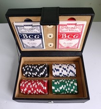 Poker set leather for sale Poker set leather for sale  PLYMOUTH